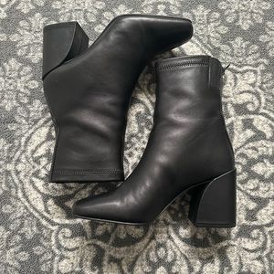 Aqua Harley square toe boot